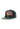 Mitchell & Ness Black Tri Snapback - MILWAUKEE BUCKS - Black-Green