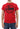 New Era T-Shirt Men - VISOR STICKER - Scarlet