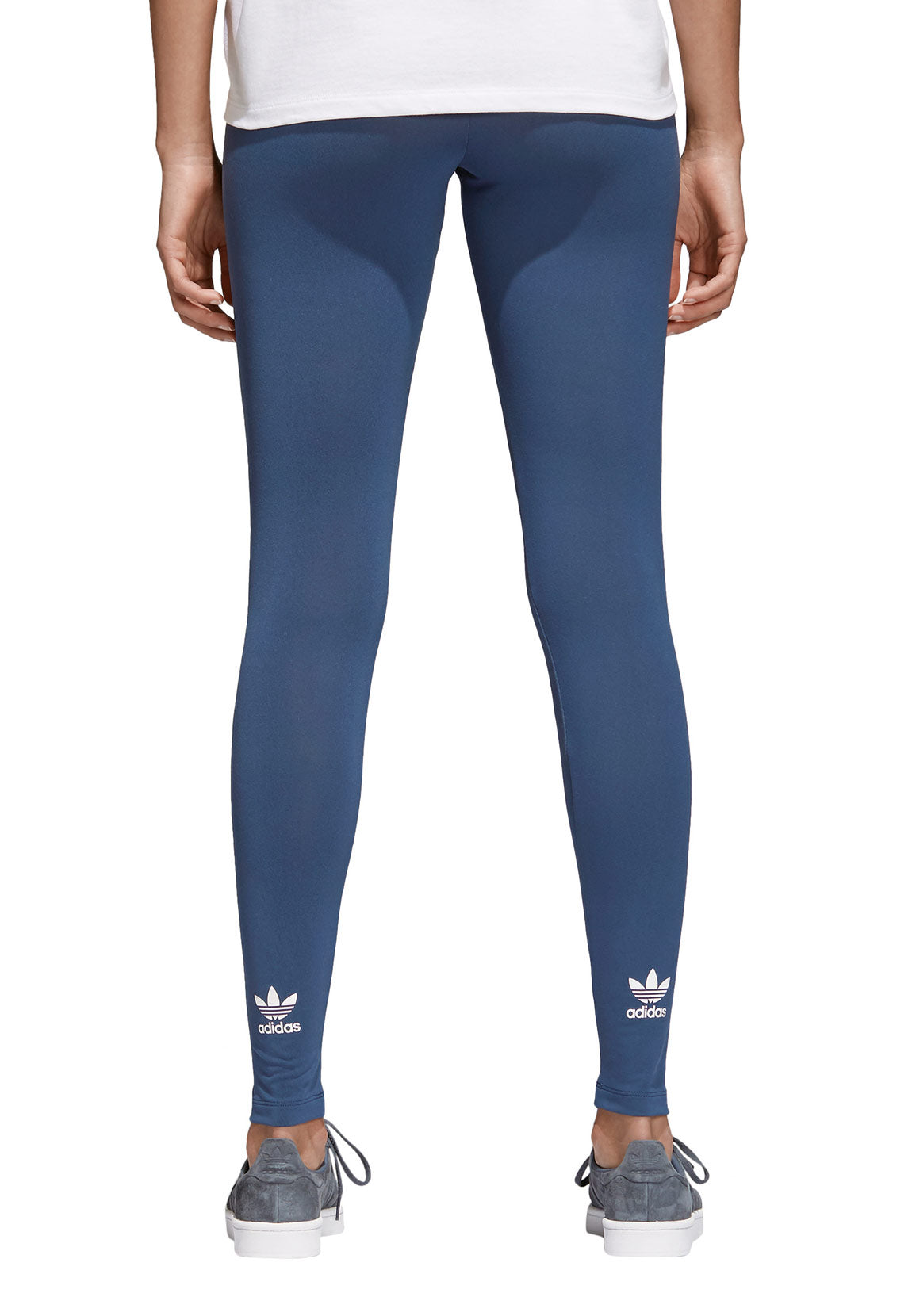 Adidas Originals Damen Leggings TREFOIL TIGHT CW5078 Dunkelblau Fashioncode