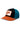 Djinns Kinder Cap Food Croissant Black Schwarz Orange Türkis