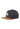 Djinns Snapback Cap 6P SB JERSEY PATCH Heather Charcoal Dunkelgrau Braun