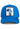 Goorin Bros. Kinder Trucker Cap Hollywood Rooster Mini Royal Blau