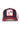 Goorin Bros. Trucker Cap COCK Navy Dunkelblau Dunkelrot