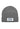 John Hatter & Co Beanie Rubber I WILL NOT DIE SOBER Grey Grau