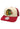 Mitchell & Ness NHL Vintage Block Trucker Cap CHICAGO BLACKHAWKS Cream Beige Rot