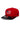 New Era 9Fifty Snapback Cap FLAGGED STR Rot Dunkelblau