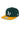 New Era MLB OTC 9Fifty Snapback Cap OAKLAND ATHLETICS Dunkelgrün Gelb