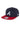 New Era NOS MLB OTC 9Fifty Snapback Cap ATLANTA BRAVES Dunkelblau Rot