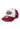 New Era Oval Foam Patch Trucker Adjustable Cap NE LOGO Weiß Rot