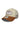 New Era Oval Patch Suede Trucker Adjustable Cap NE LOGO Beige Braun