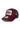 New Era Patch Trucker Adjustable Cap NE LOGO Dunkelrot