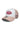 New Era Wmns Oval Patch Trucker Adjustable Cap NE LOGO Rosa Weiß