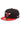 New Team City Patch 59Fifty Cap CHICAGO BULLS Schwarz Rot