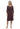 Ragwear Kleid Damen ZENITY B 2021-20021 Dunkelrot Wine Red 4055