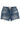 Superdry Shorts Damen DENIM MID LENGTH SHORT Mid Indigo Vintage