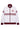 Unfair Athletics Herren Zipper UNFR25-096 DMWU TRACKTOP PINSTRIPES White Burgundy Weiß